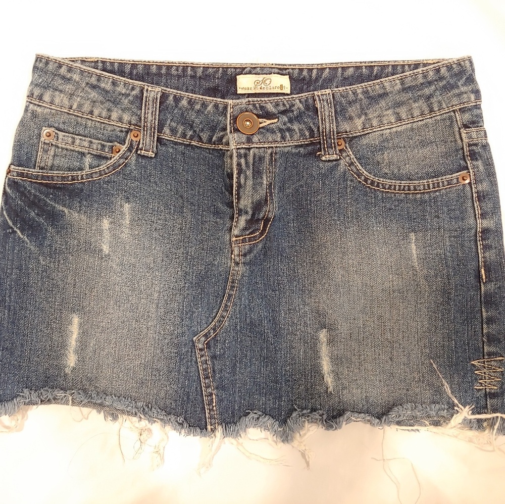 SO Blue Jean Skirt
